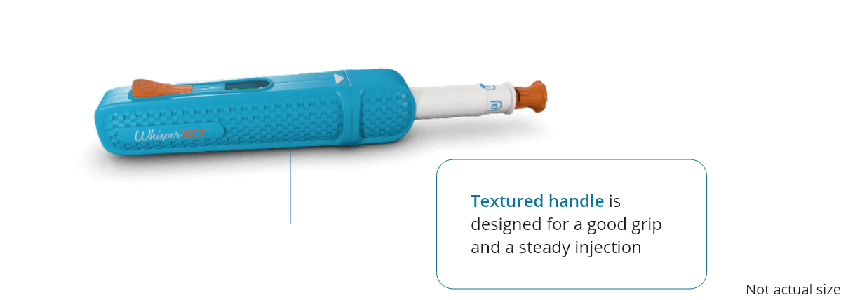 WhisperJECT Autoinjector device